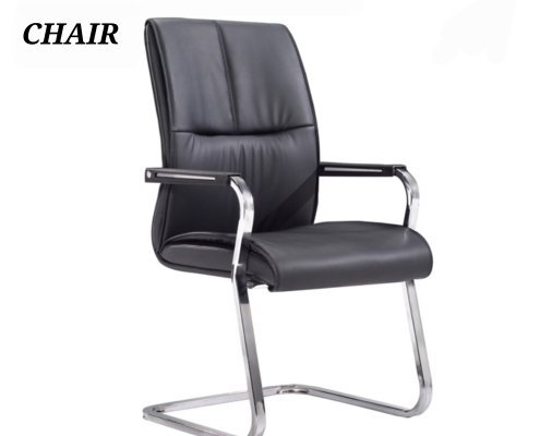 D 004 BLACK VISITOR CHAIR