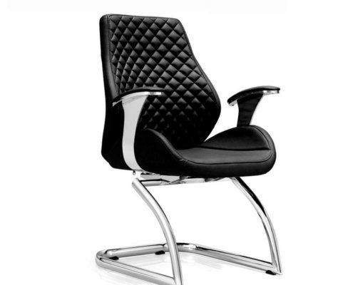 D 1 BLACK VISITOR CHAIR