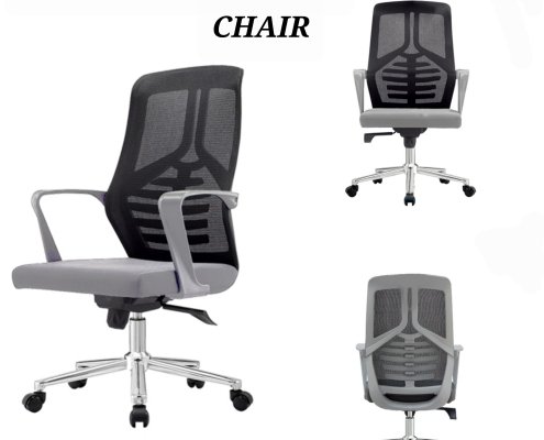 NAMASKAR MB GREY CHAIR
